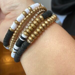 Free People Elastic Bracelet Set
